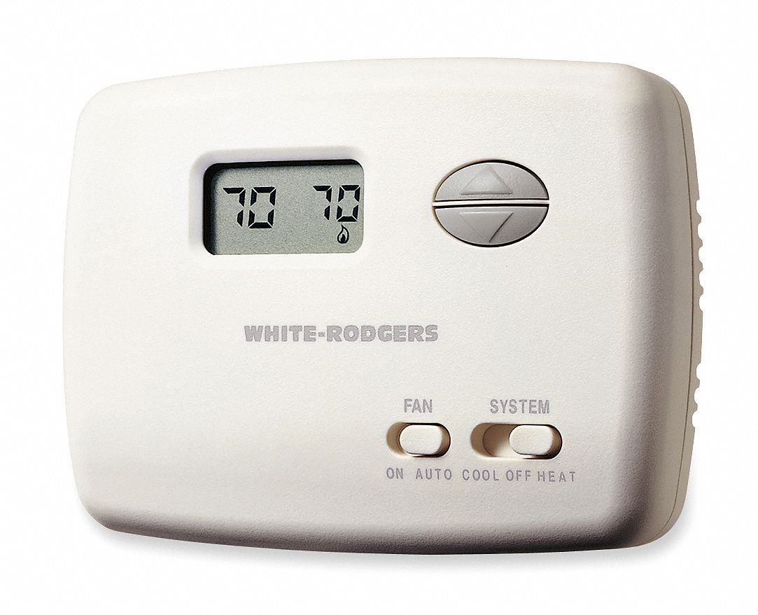Digital Thermostat, 1H, 1C, Nonprogrammable
