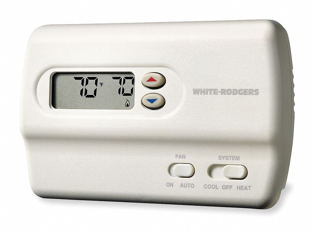 Digital Thermostat, 2H, 2C, Nonprogrammable