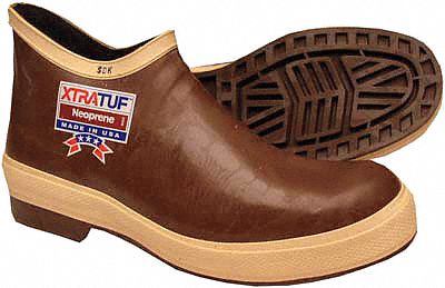 Jobber Boots, Mens, 8, Pull On, Brn, 1PR
