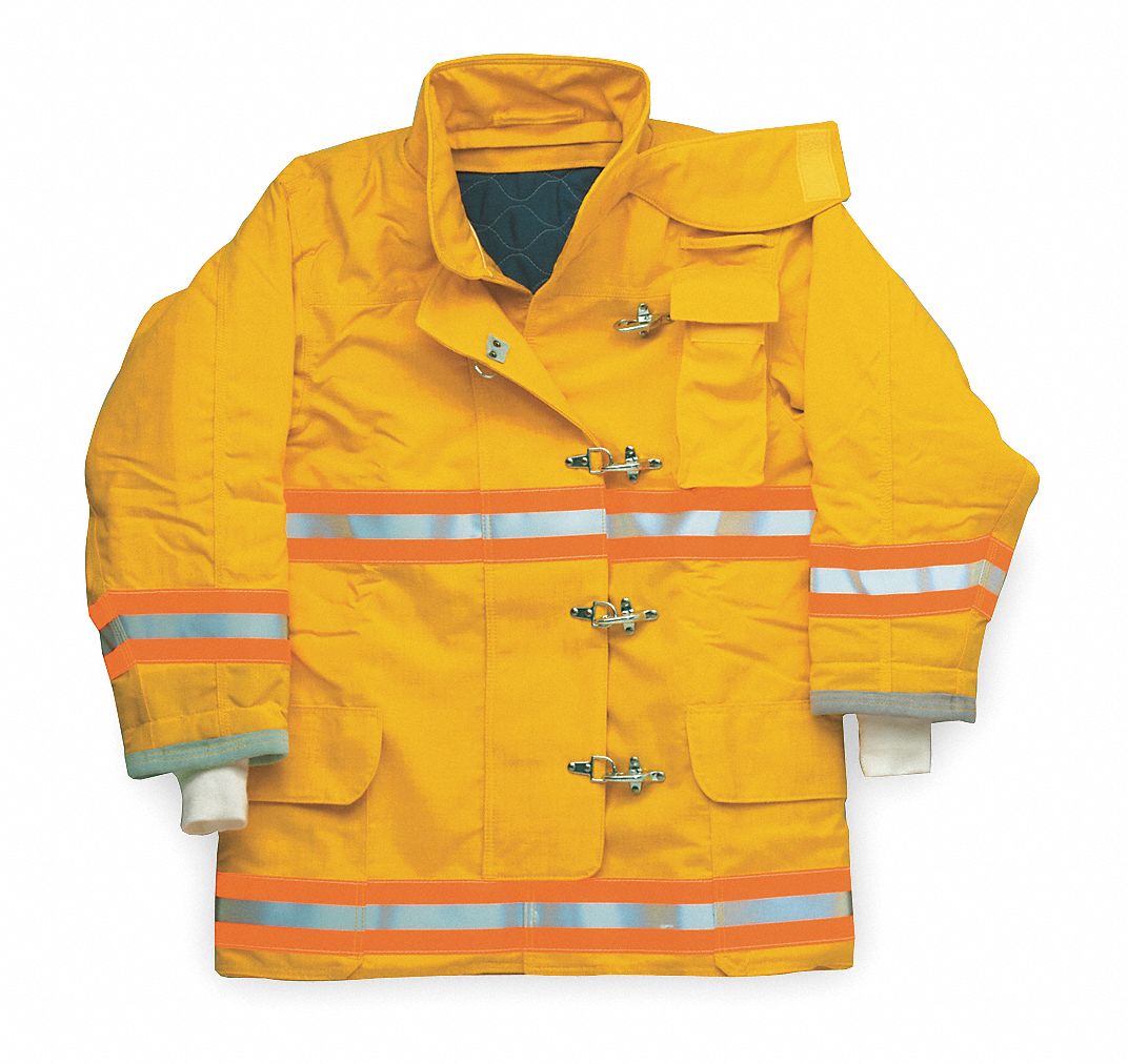 Turnout Coat, Yellow, 2XL, Nomex IIIA