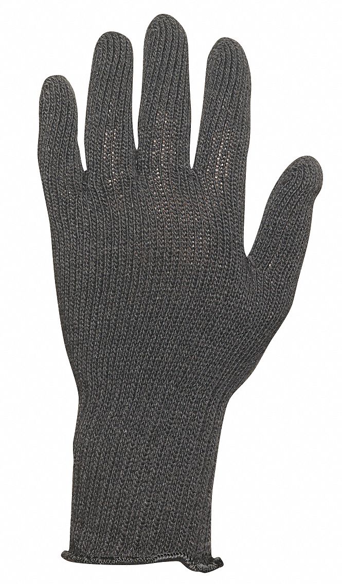 Knit Glove, Mens, Wool/Acrylic Blend, PK 12
