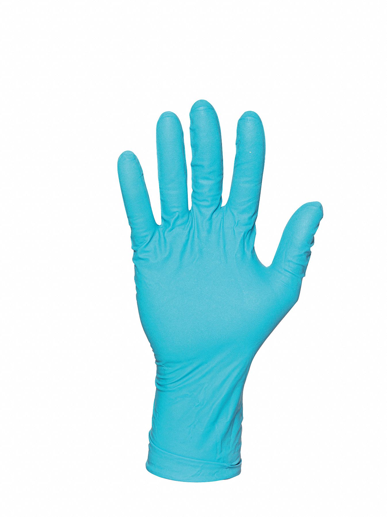 Disposable Gloves, Nitrile, L, Teal, PK50