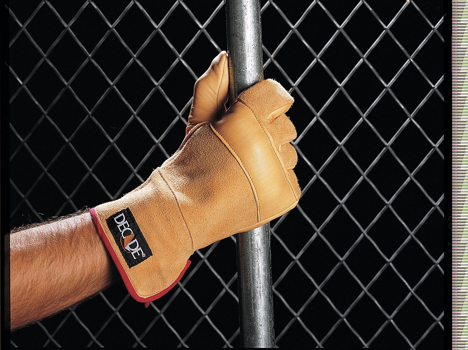 Anti-Vibration Glove, L, Buff, 