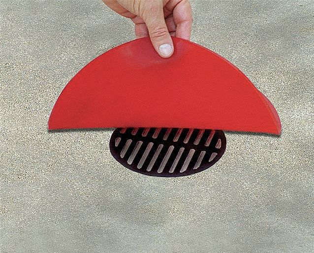 Drain Seal, Polyurethane, Orange