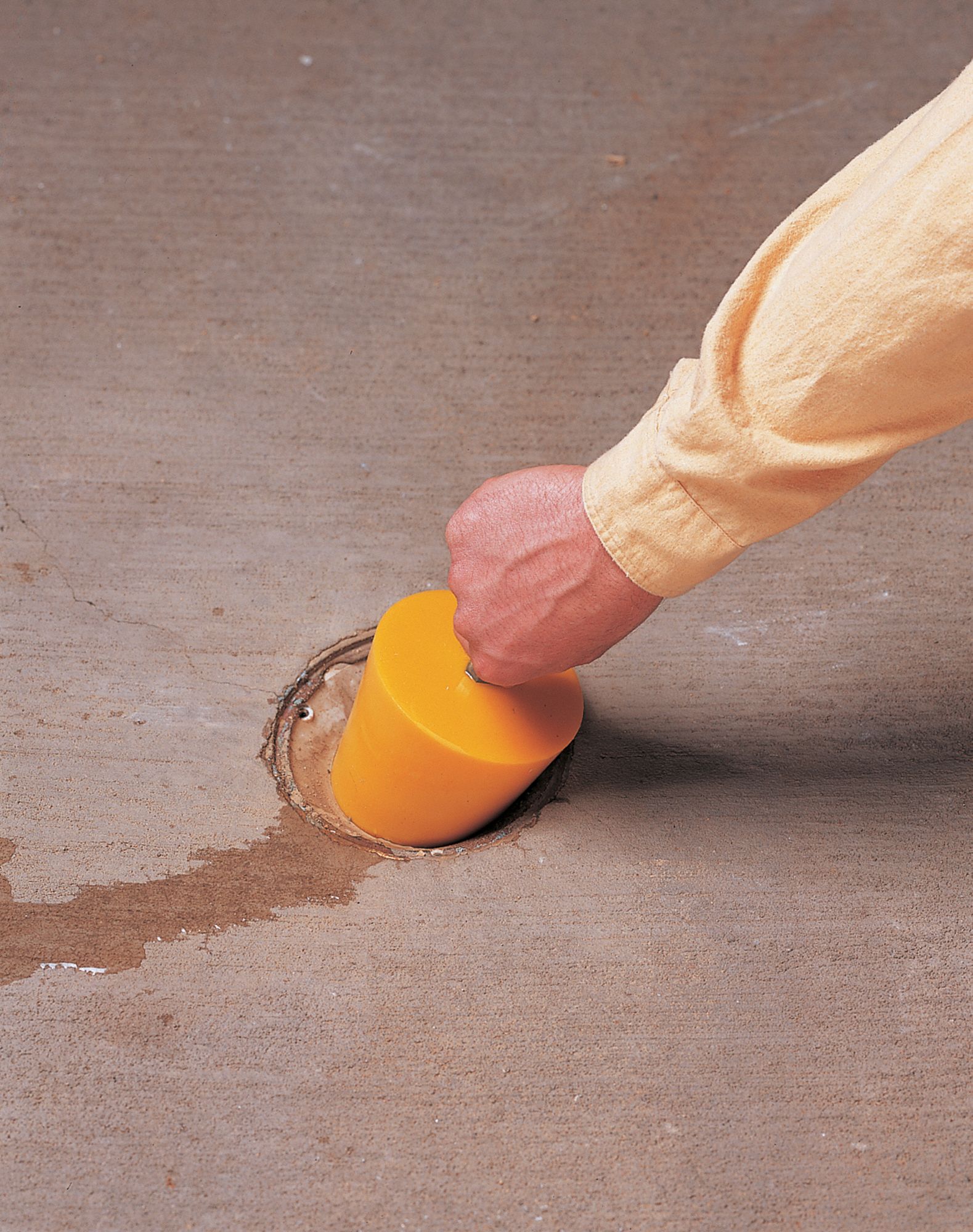 Drain Plug, Yellow, 2 In