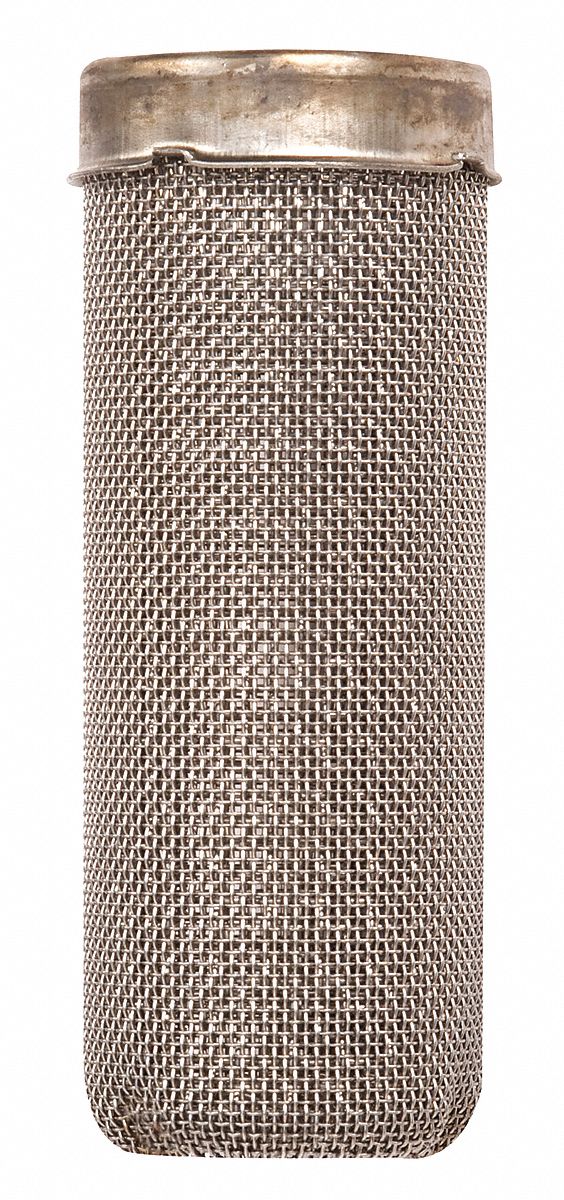 Flame Arrestor, SS, Silver, 1-2/5