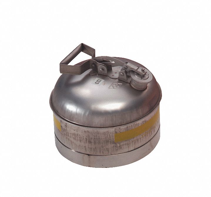 Type I Safety Can, 2.5 gal, Silver