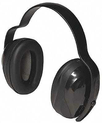 Ear Muff, 25dB, Multi-Position, Black