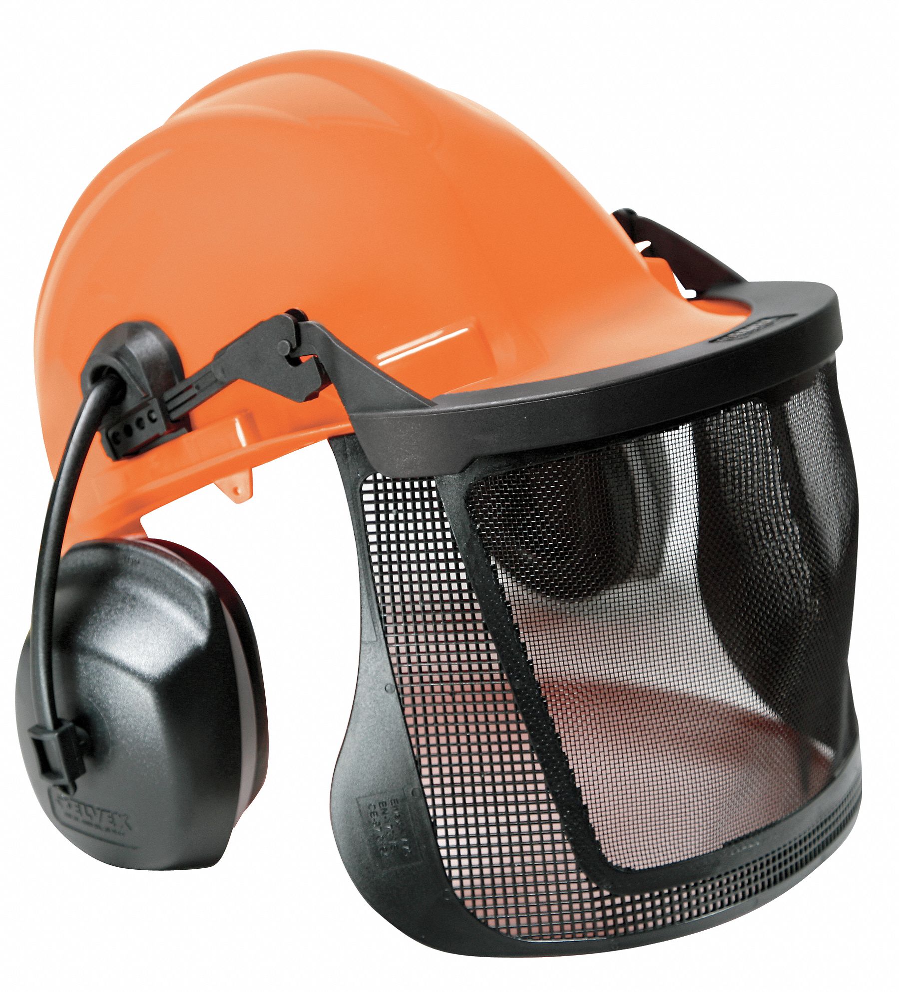 Head Protection w/Earmuffs