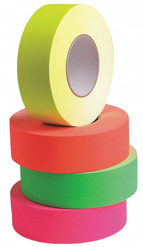 Gaffers Tape, 48x45m, 11.5 mil, Neon Yellow