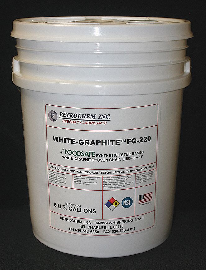 Food Grade White Graphite Lube ISO 220