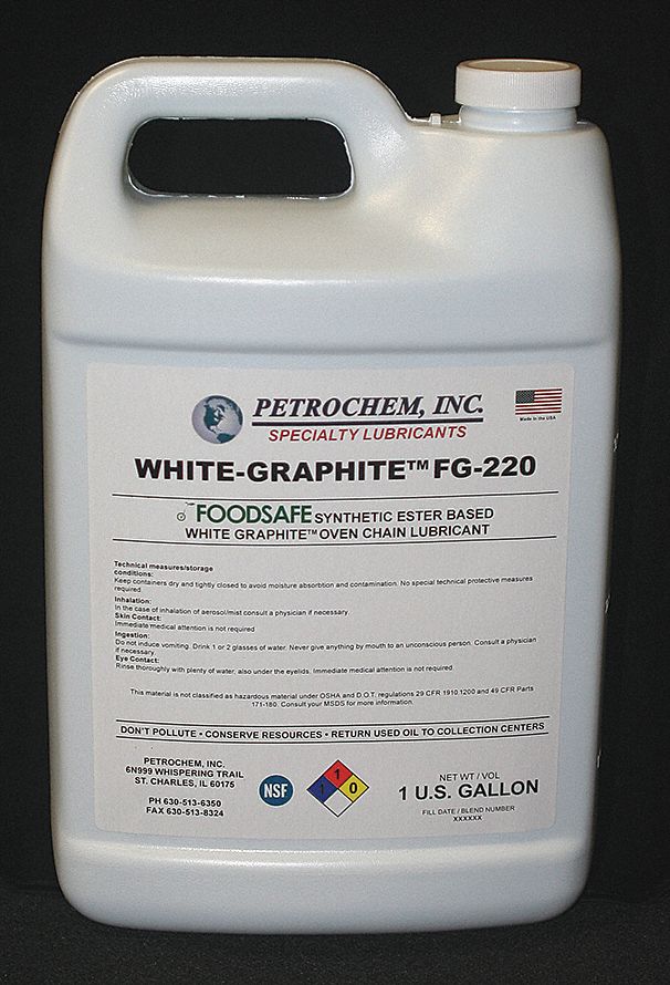 Food Grade White Graphite Lube ISO 220