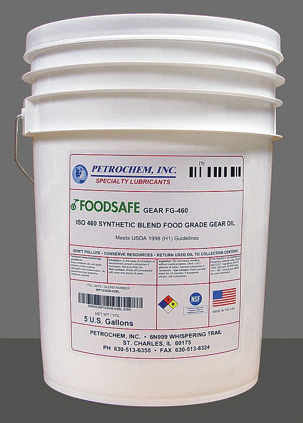 Food Grade SemiSyn Gear Oil ISO 460