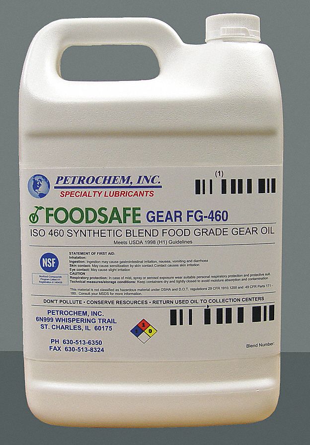 Food Grade SemiSyn Gear Oil ISO 460