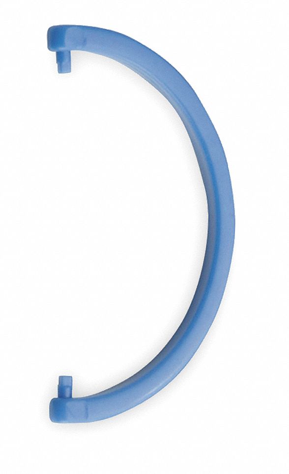 Cartridge Tube Hanging Hook, Blue, Pk 6
