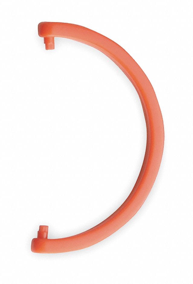 Cartridge Tube Hanging Hook, Orange, Pk 6