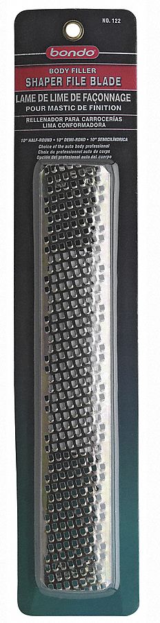 File Blade, Half Rnd, 10 In, Use With 3NLR3