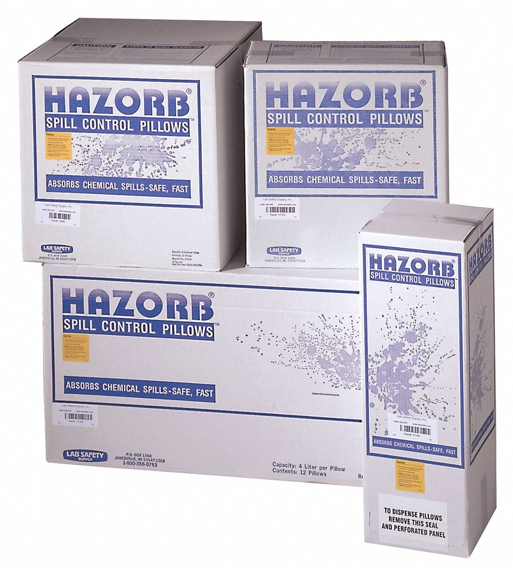Absorbent Pillow, 17-1/2 In. L, PK 12