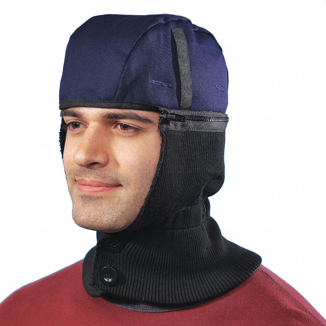 Knit Cap, Blue/Black