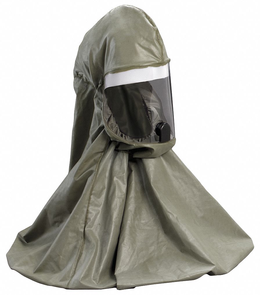 Respirator Hood, Regular, Olive