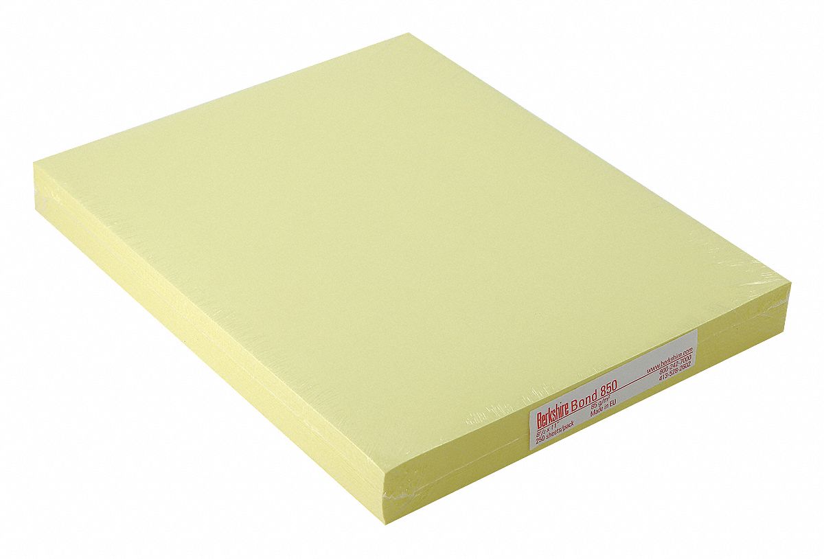 Cleanroom Paper, Canary, PK 2500