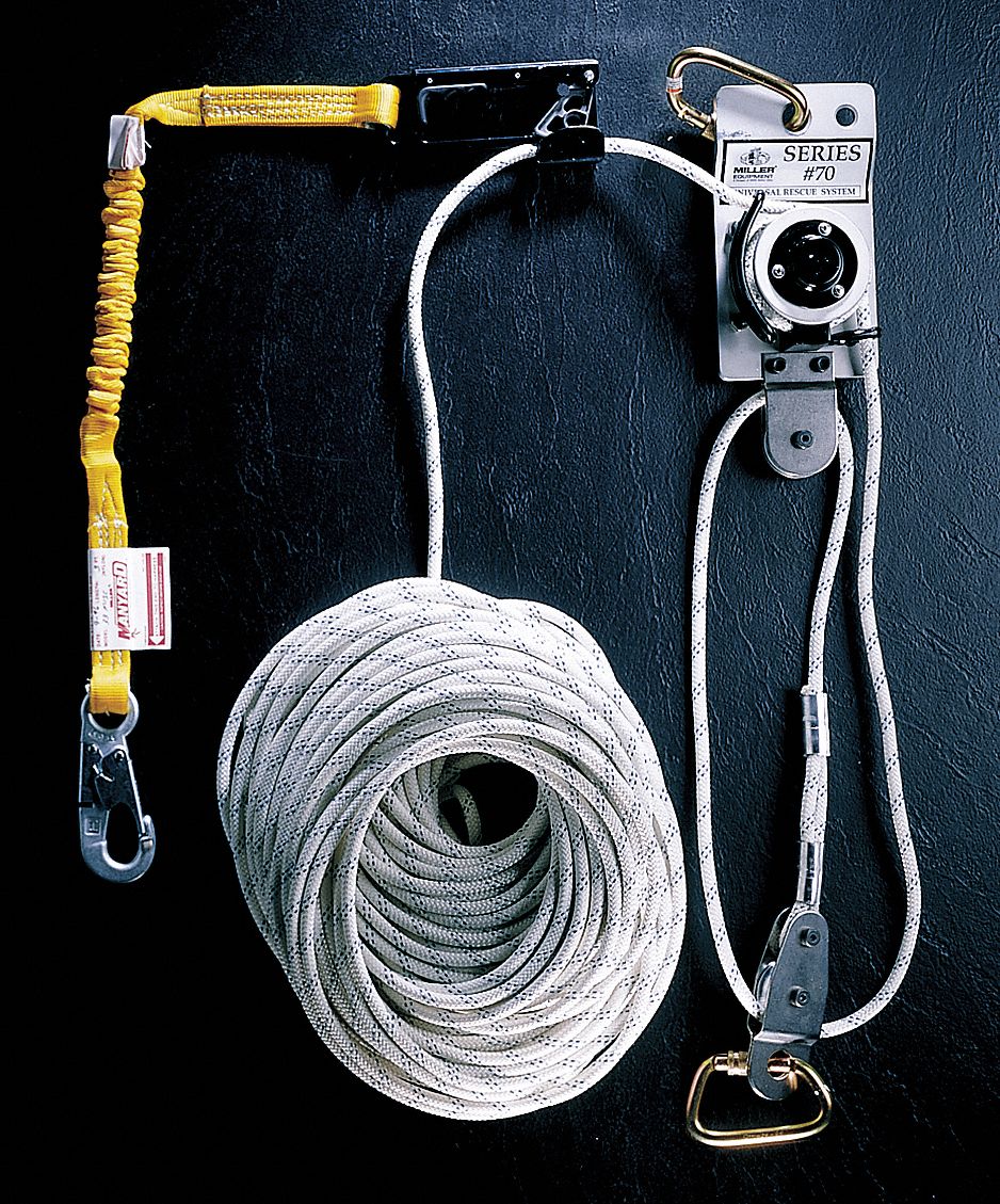 Rescue System, 200 ft., 300 lb., Kernmantle
