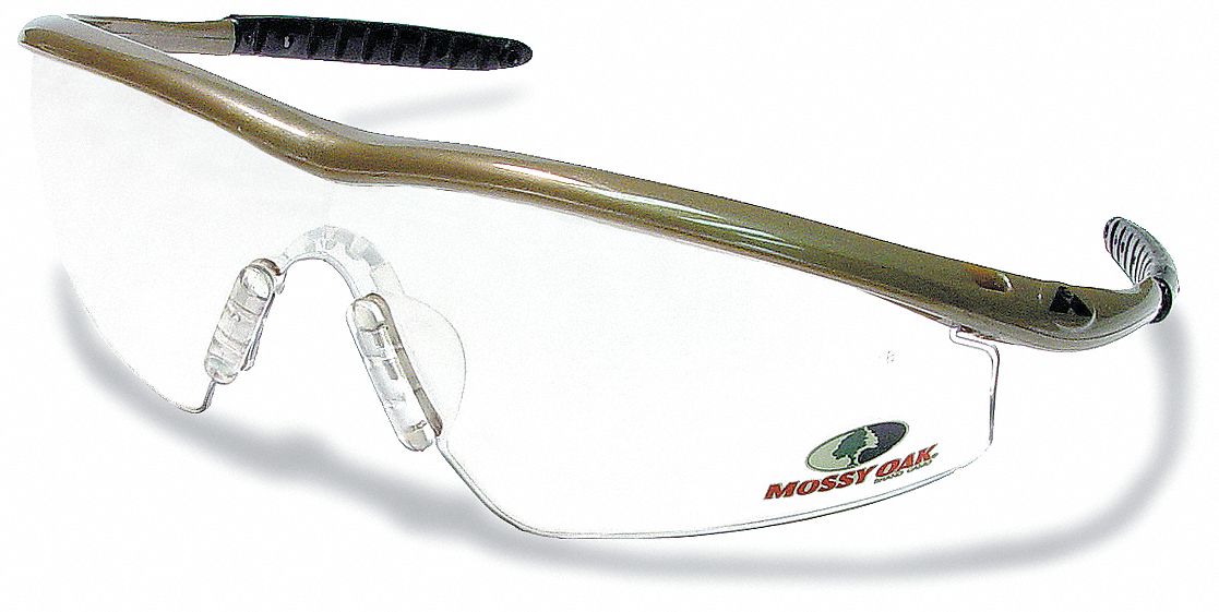 Safety Glasses, Clear, Scratch-Resistant