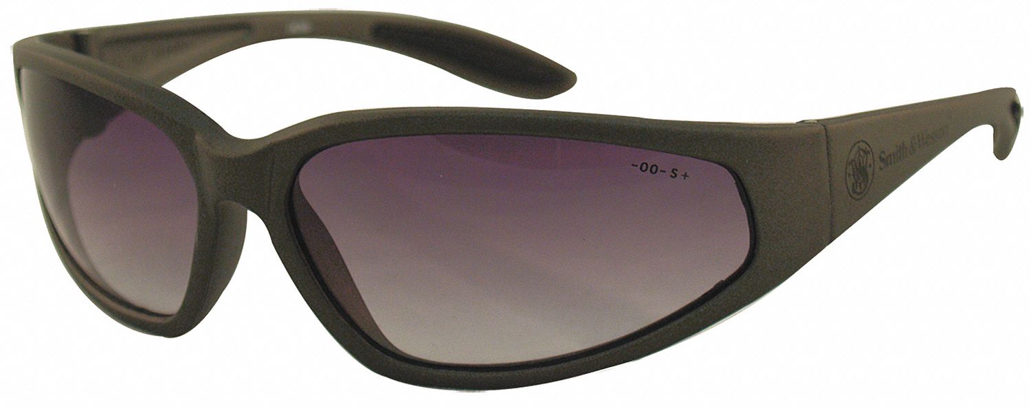 Safety Glasses, Smoke, Scratch-Resistant