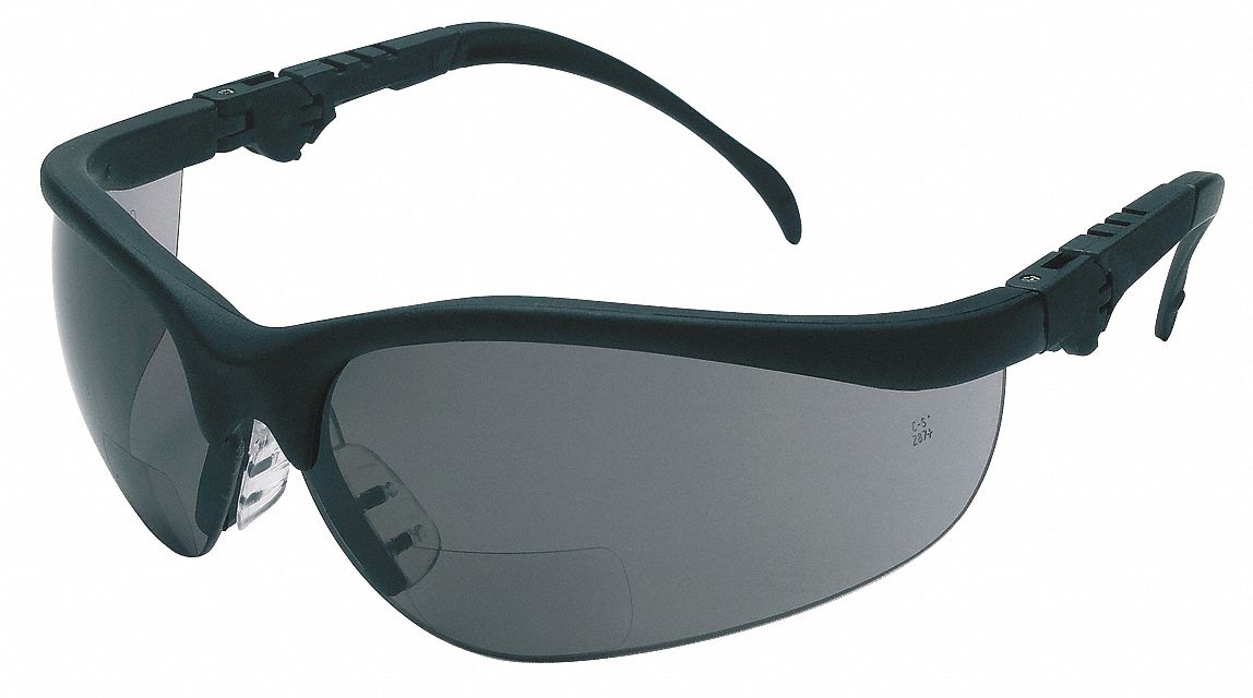 Reading Glasses, +1.5, Gray, Polycarbonate