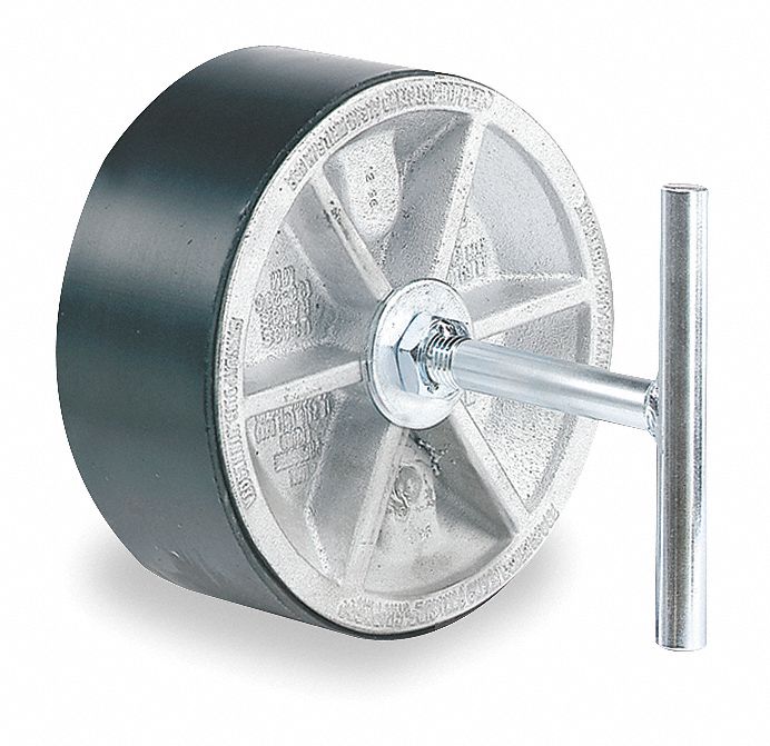 Pipe Plug, Mechanical, 12 In, Aluminum