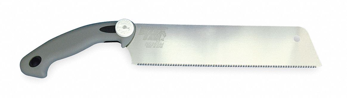 Medium/Fine Pull Saw, 10 In, 14TPI
