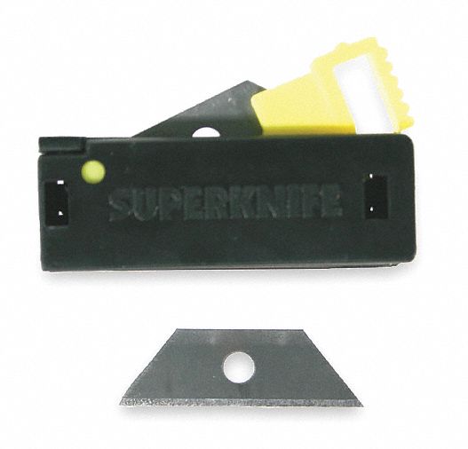 Mini Utility Blade, 5/8x1/2 In, PK 6