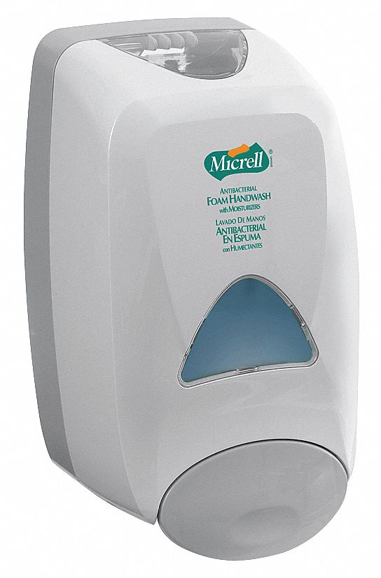 Manual Dispenser, 1250 mL, Dove Gray