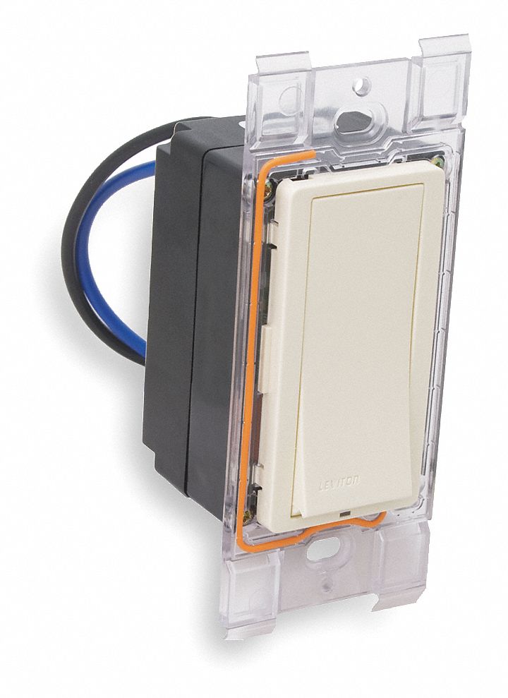 Sensor Wall Switch, No Neutral, Almond
