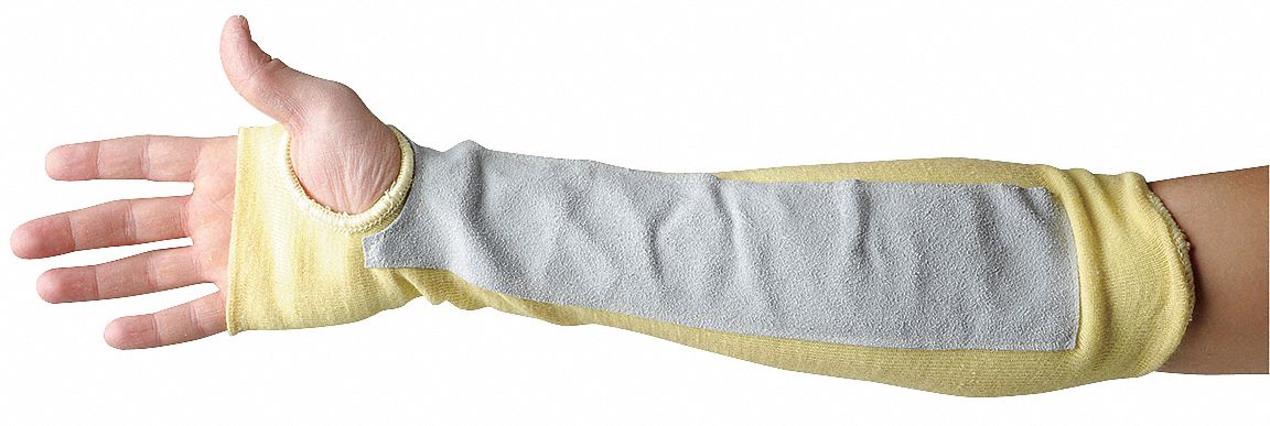 Cut Resistant Sleeve, 14 In., Thumbhole