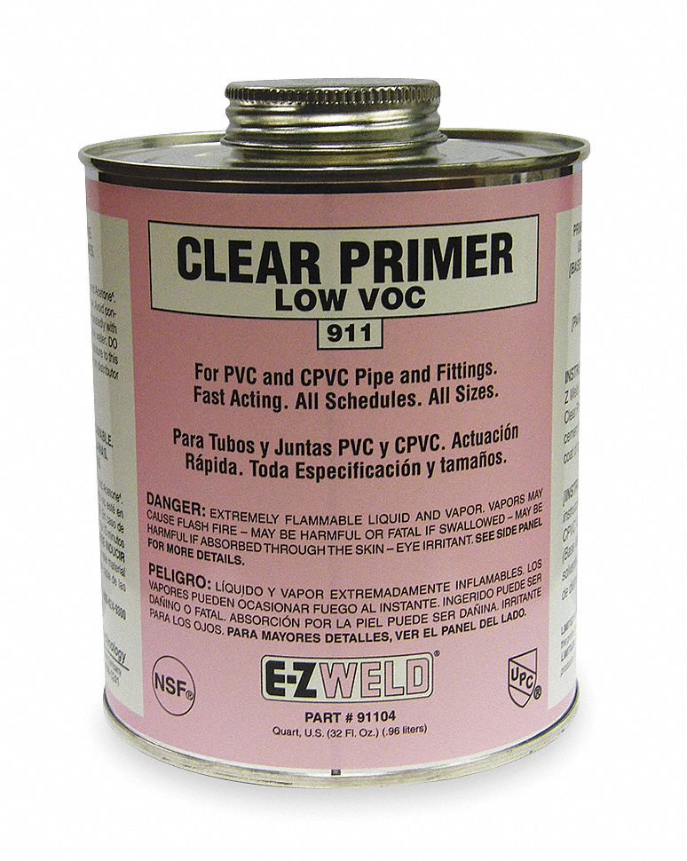 Clear Primer, 32 Oz, Clear