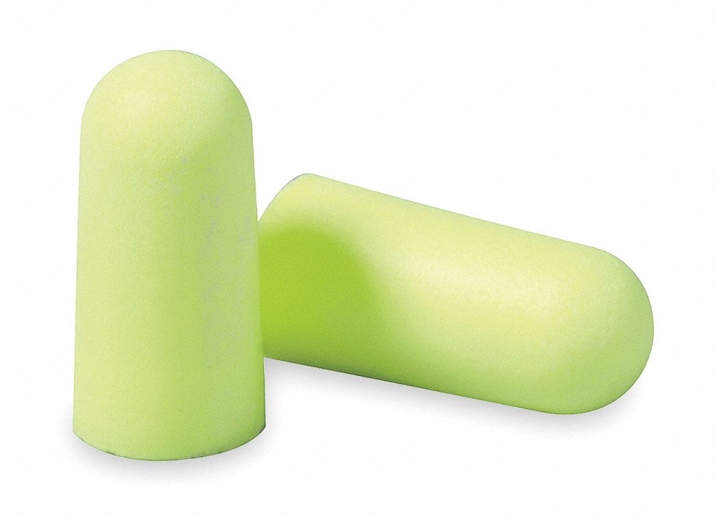 Ear Plugs, 33dB, W/o Cord, Reg, PK200