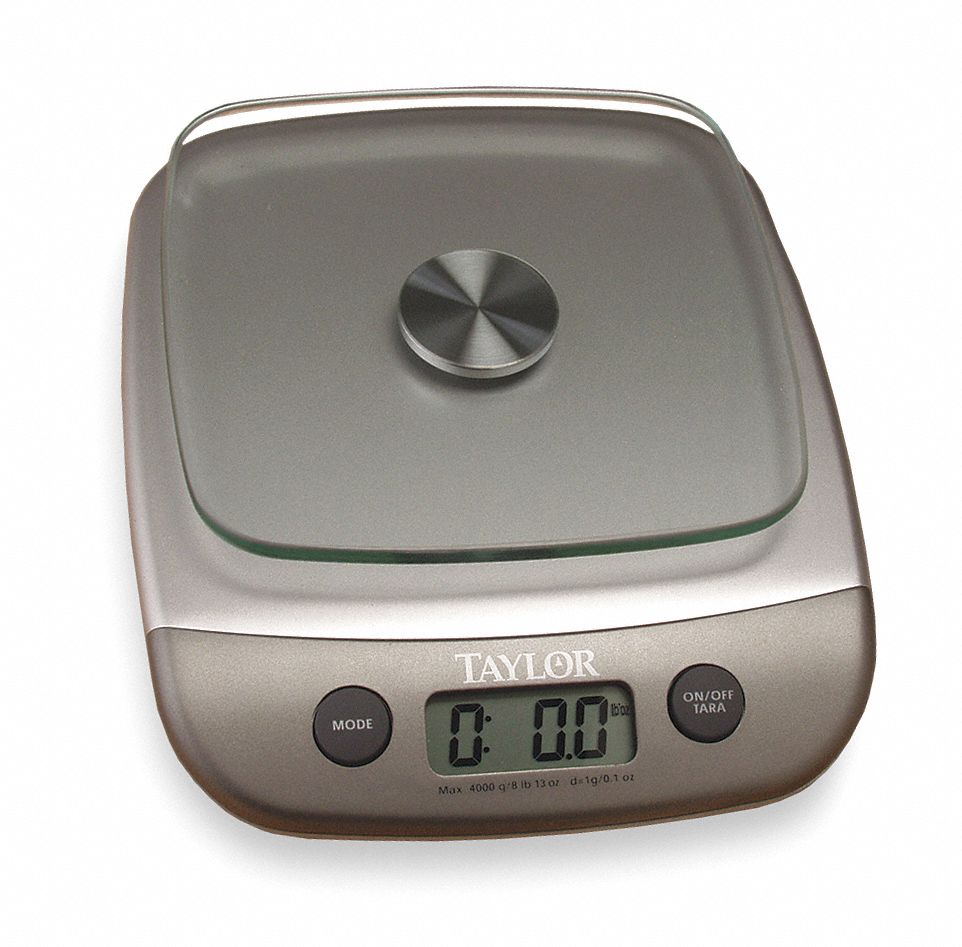 Digital Portioning Scale, Glass Platform