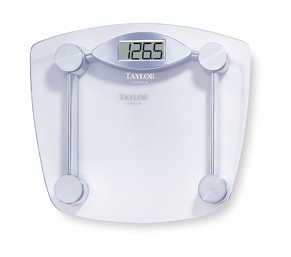Dgtl Bth Scl, Tmprd Glss Pltfrm, 400lb Cap