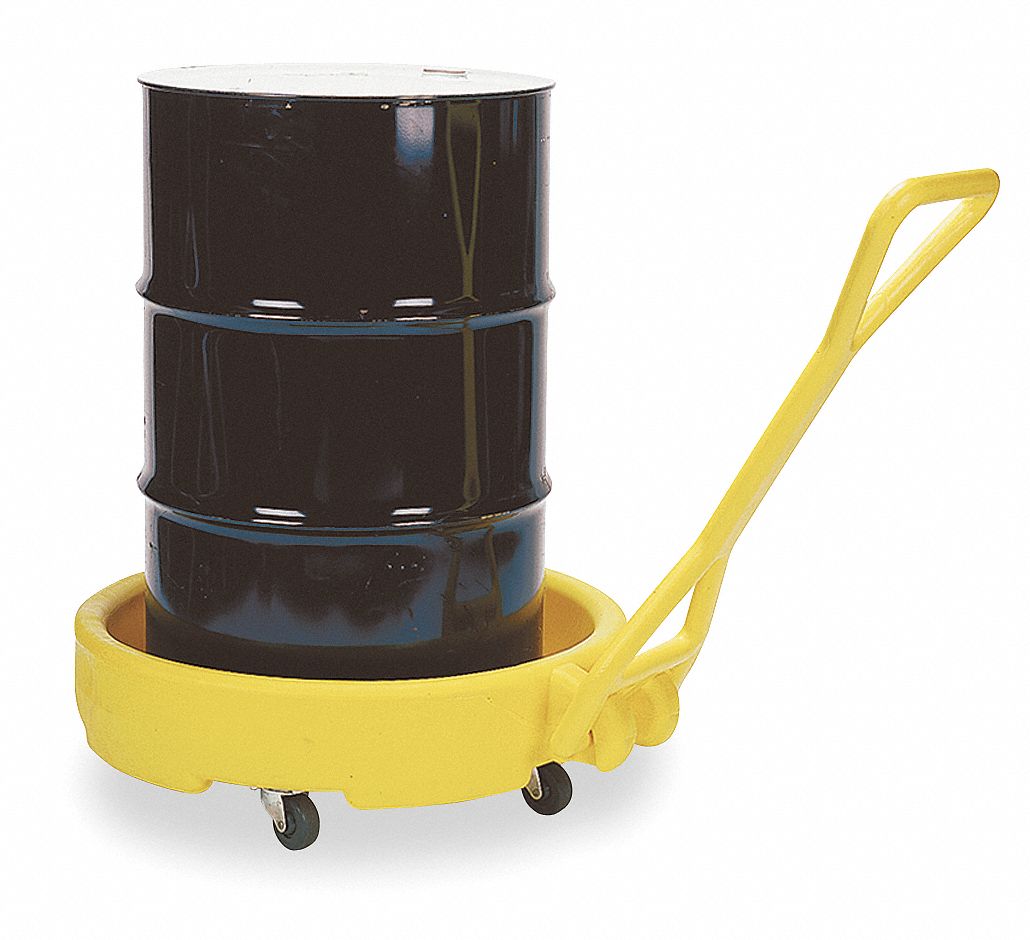 Mobile Drum Spill Dolly, 12 Gal
