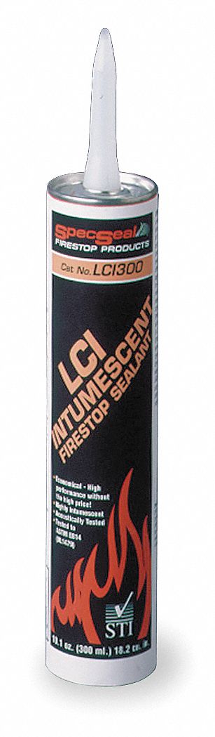 Fire Barrier Sealant, 10.1 oz., Red