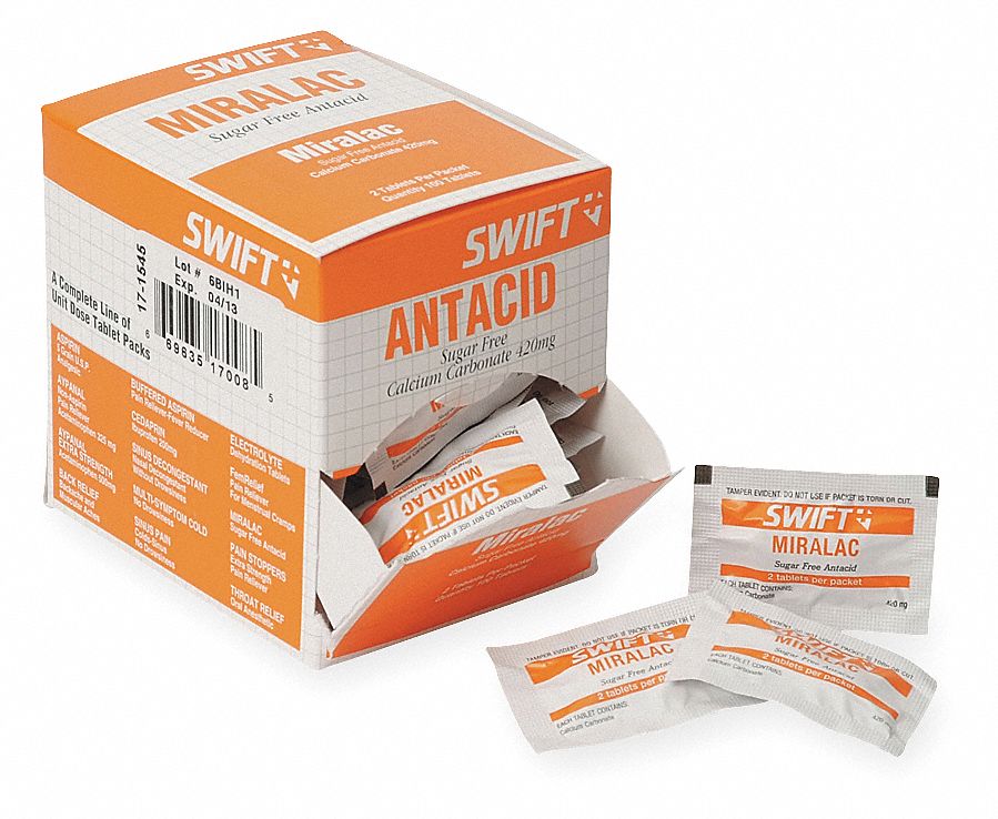 Antacid Tablets, Pk 100