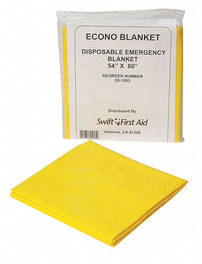 Emergency Blanket, Yellow