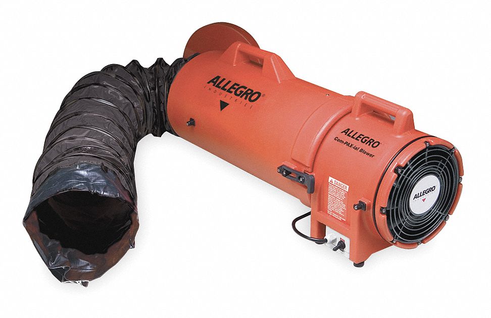 Conf. Sp Fan, Axial Expl Proof, 15 ft.Duct