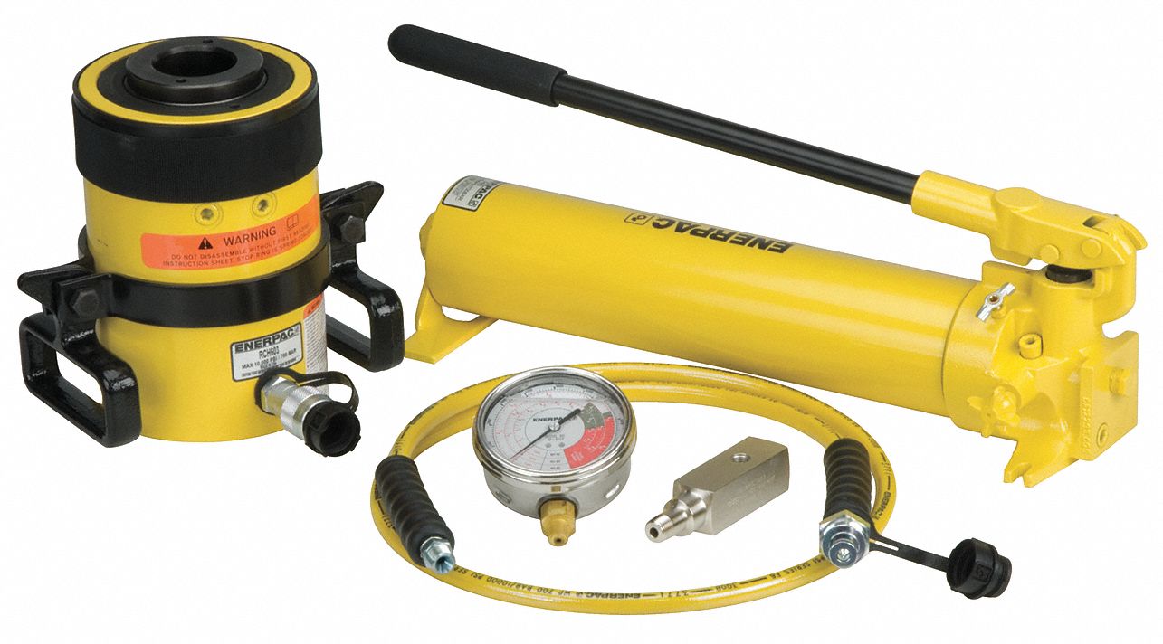 Pump/Hollow Cylinder Set, 60 Ton Cap
