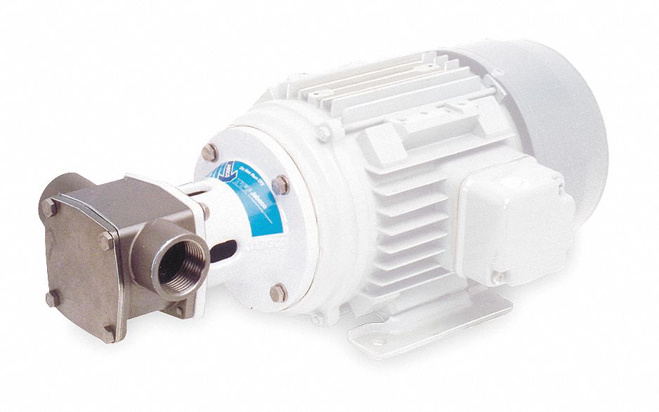 Pump, Flexible Impeller, 3/4 HP, 115V, 3/4In