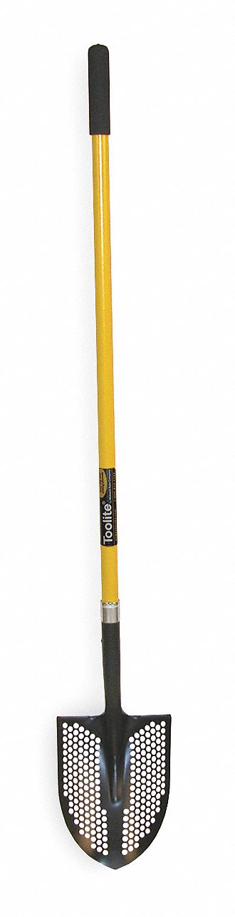 Mud/Sifting Round Point Shovel, 48 In.