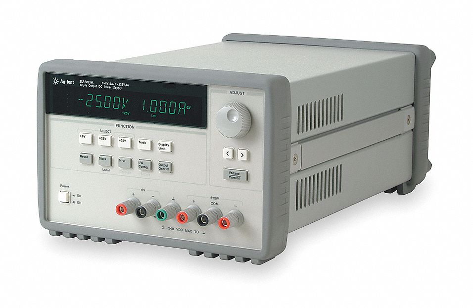 Triple Output Power Supply, Manual