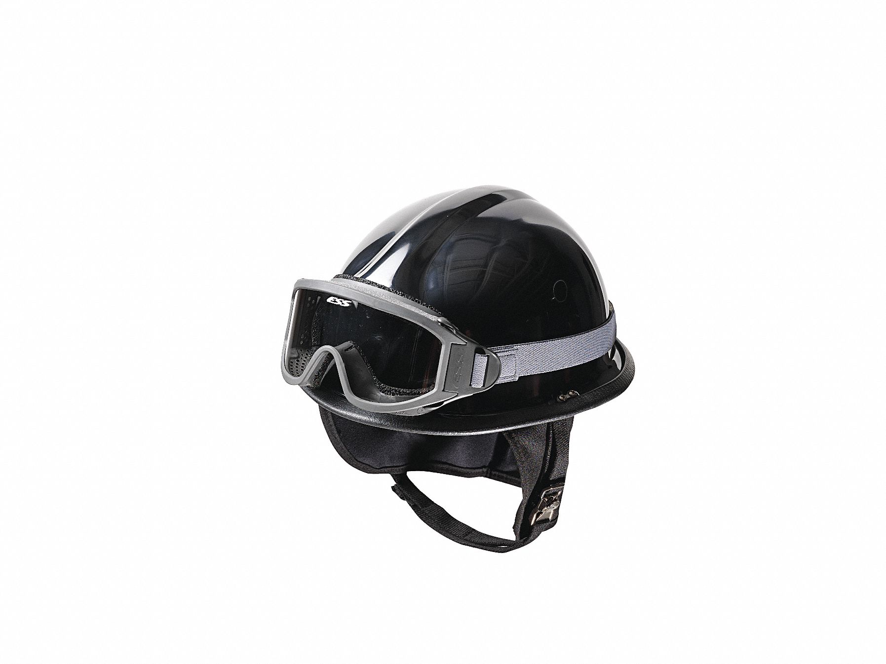Fire and Rescue Helmet, Black, Modern