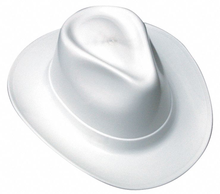 Hard Hat, Cowboy, 6SqzLk, White